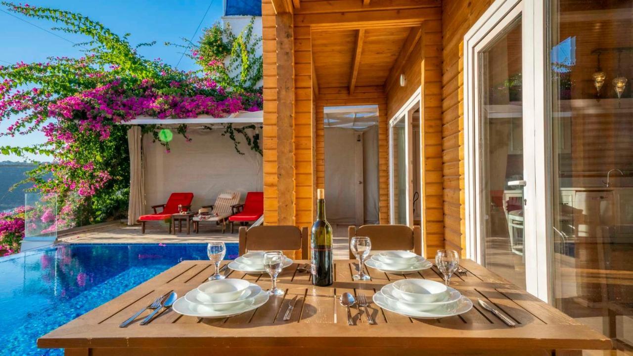 Eco Villa Mimoza Kalkan Esterno foto